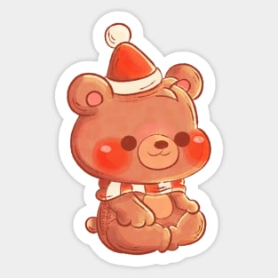 Oso Bongo sentado Sticker